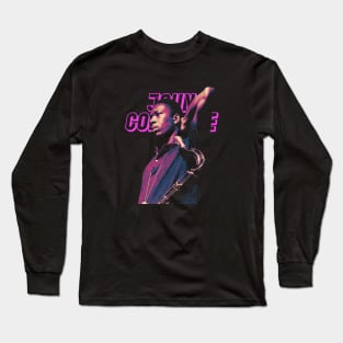 John Coltrane Blues Vintage Long Sleeve T-Shirt